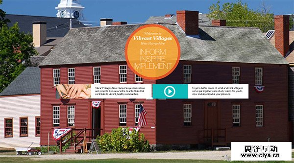 Vibrant Villages in 70 Best Creative Websites of 2012