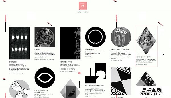 Gareth W. Rice in 70 Best Creative Websites of 2012