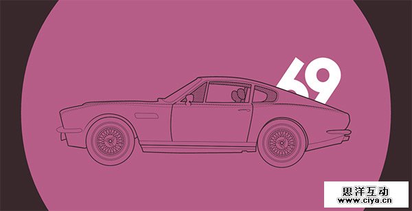 James Bond 007 Cars Evolution in 70 Best Creative Websites of 2012