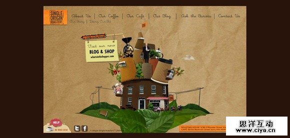 30个优秀的国外咖啡网站设计作品,互联网的一些事