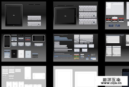 30个免费的精美 iPhone, iPad, iOS, Mac 界面素材,互联网的一些事