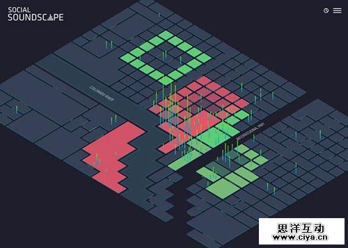 Social Soundscape 网页设计欣赏