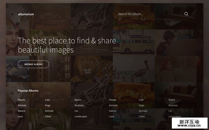 albumarium album music homepage website