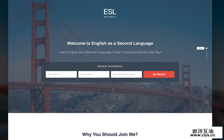 esl homepage second language search