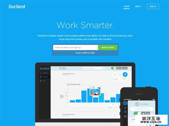 开门见山！一组优秀的登录页网站欣赏