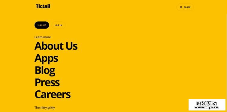 导航还能这么玩！15个别出心裁的全屏导航网站设计欣赏