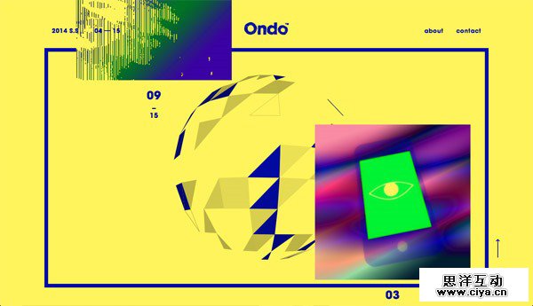 制造惊喜！25个打破常规的网站设计欣赏