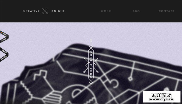 制造惊喜！25个打破常规的网站设计欣赏