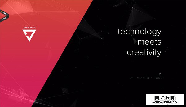 制造惊喜！25个打破常规的网站设计欣赏