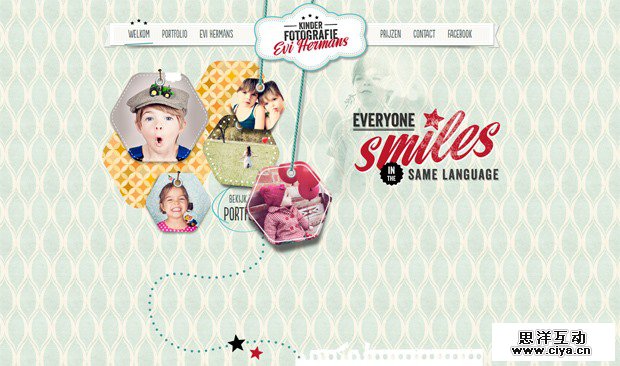 玩转几何！令人眼前一亮的几何元素网站设计