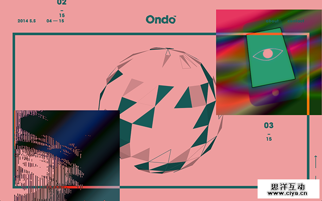 玩转几何！令人眼前一亮的几何元素网站设计