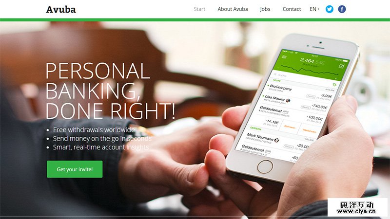 耳目一新！16个精美的创业公司网站设计欣赏