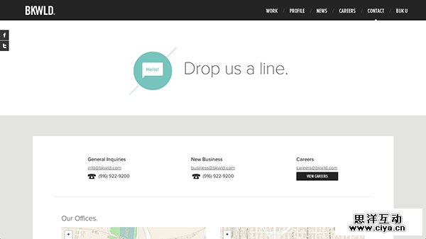 请联系我！15个体验舒适的联系人页面设计欣赏