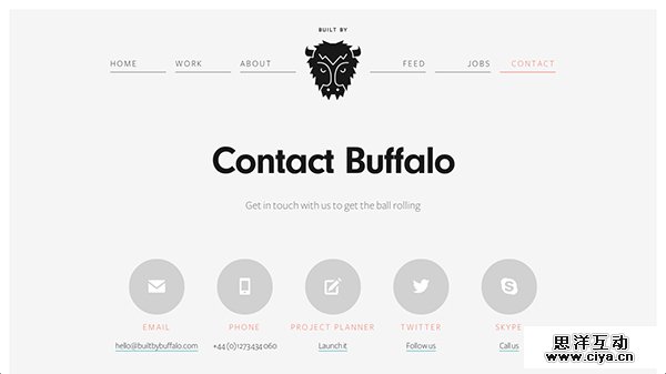 请联系我！15个体验舒适的联系人页面设计欣赏