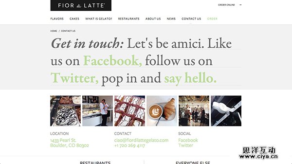 请联系我！15个体验舒适的联系人页面设计欣赏