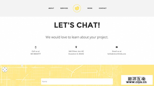请联系我！15个体验舒适的联系人页面设计欣赏