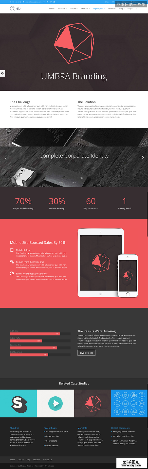 聊聊2015年流行的网页设计趋势,互联网的一些事