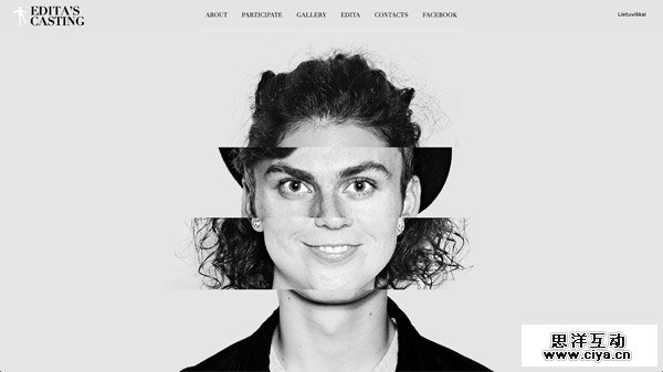 瞬间抓住眼球！24个特色人像背景的全屏网站设计