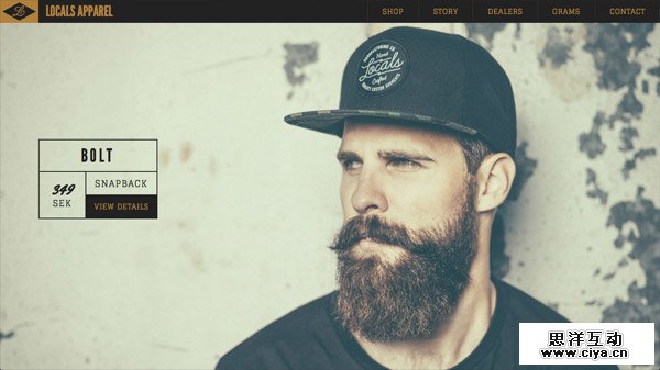 瞬间抓住眼球！24个特色人像背景的全屏网站设计