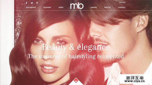 瞬间抓住眼球！24个特色人像背景的全屏网站设计