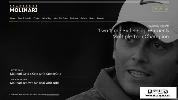 瞬间抓住眼球！24个特色人像背景的全屏网站设计