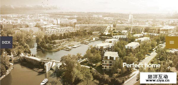 13 impressive promotional websites dock 20 Impressive Promotional Website Designs