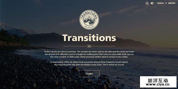 09 impressive promotional websites transitions1020 20 Impressive Promotional Website Designs