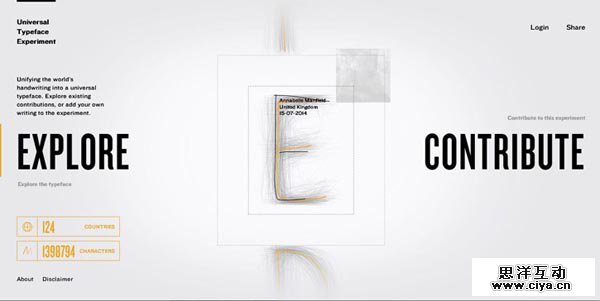 04 impressive promotional websites universaltypeface 20 Impressive Promotional Website Designs