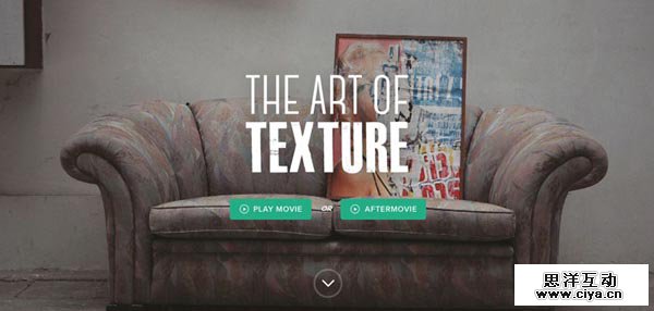 03 impressive promotional websites artoftextures 20 Impressive Promotional Website Designs
