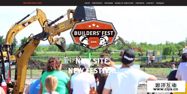 06 impressive promotional websites festivaldesbatisseurs 20 Impressive Promotional Website Designs