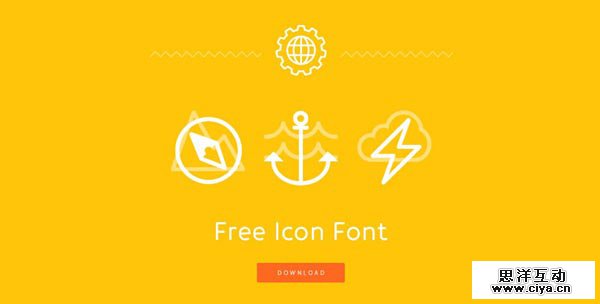 08 impressive promotional websites freeiconfont 20 Impressive Promotional Website Designs