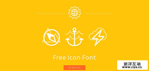 大胆有范！25个配色惊人的黄色网站设计欣赏