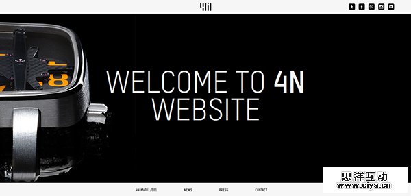 大胆有范！25个配色惊人的黄色网站设计欣赏