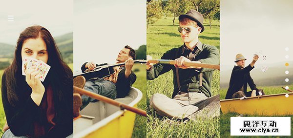 大胆有范！25个配色惊人的黄色网站设计欣赏