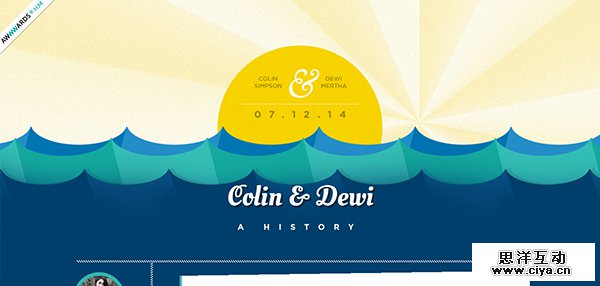 大胆有范！25个配色惊人的黄色网站设计欣赏