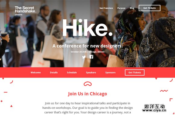 向高手学习！20个使用“幽灵按钮”的优秀网站案例