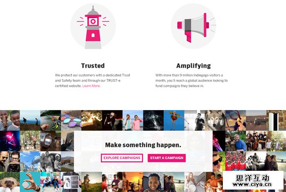 向高手学习！20个使用“幽灵按钮”的优秀网站案例