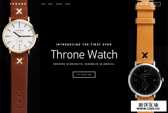 向高手学习！20个使用“幽灵按钮”的优秀网站案例