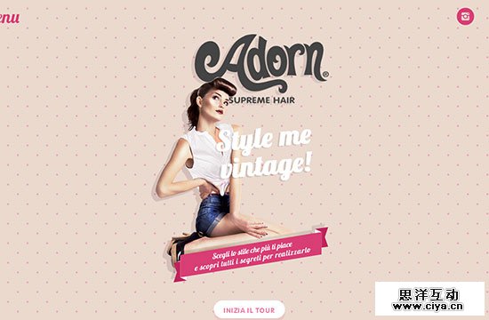 Creative Single Page Website Design