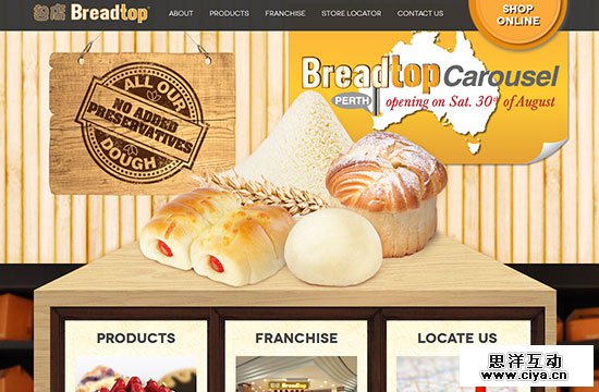 Creative Single Page Website Design