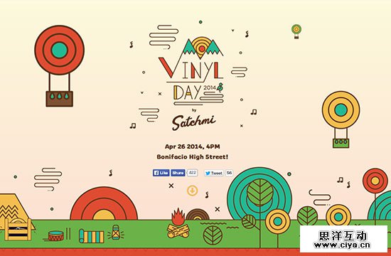 Creative Single Page Website Design