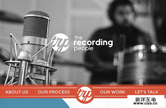 Creative Single Page Website Design