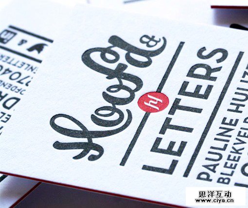 精美绝伦！30款充满创意的商务名片设计