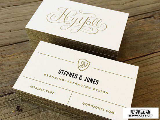 精美绝伦！30款充满创意的商务名片设计
