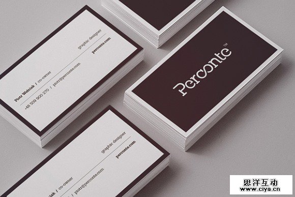 精美绝伦！30款充满创意的商务名片设计