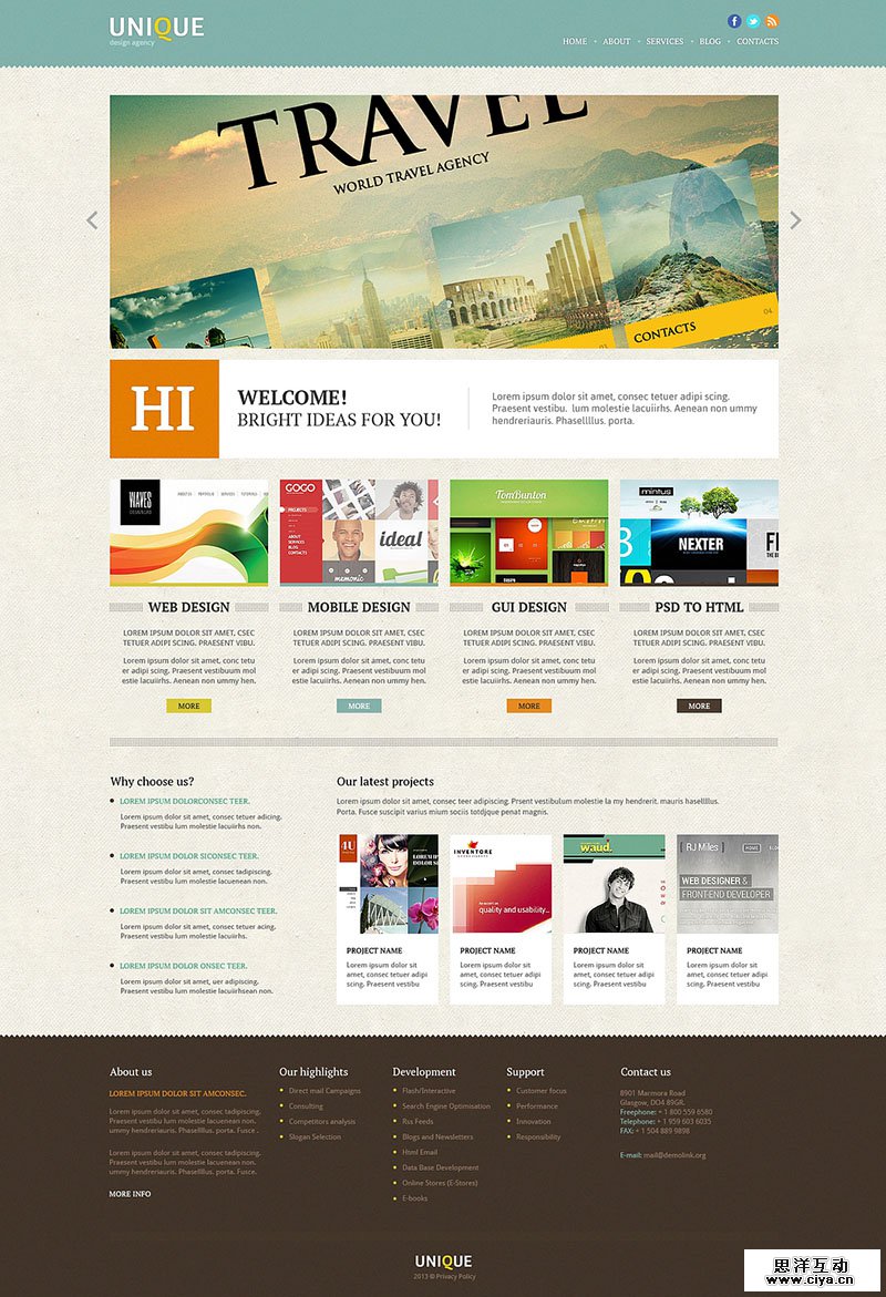 Design Department Joomla Template