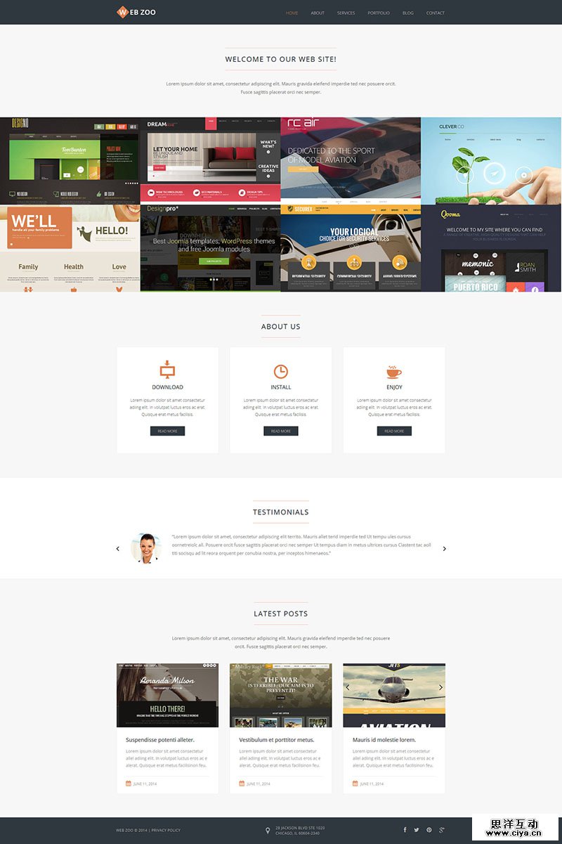 Design Studio Responsive Joomla Template