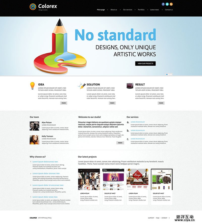 Design Studio Responsive Joomla Template