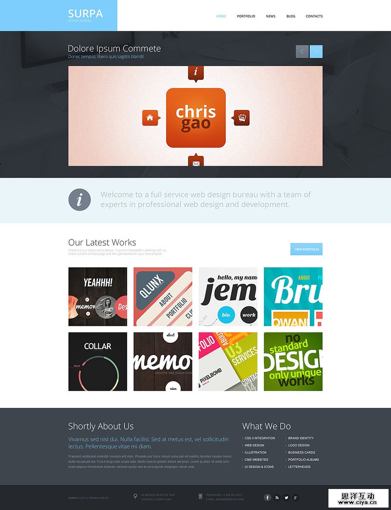 Design Studio Responsive WordPress Theme