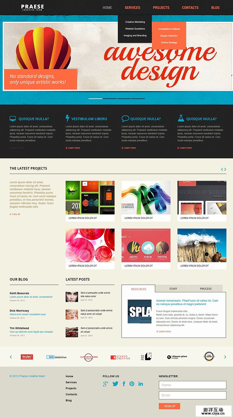 Web Design Company Joomla Template